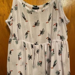 Torrid Sheer Babydoll Cami